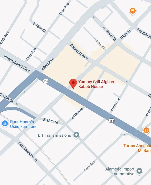 Yummy Grill Afghan Kabob House - Oakland, CA